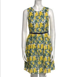 NWT Draper James Embroidered Floral A-line Dress - sz 10
